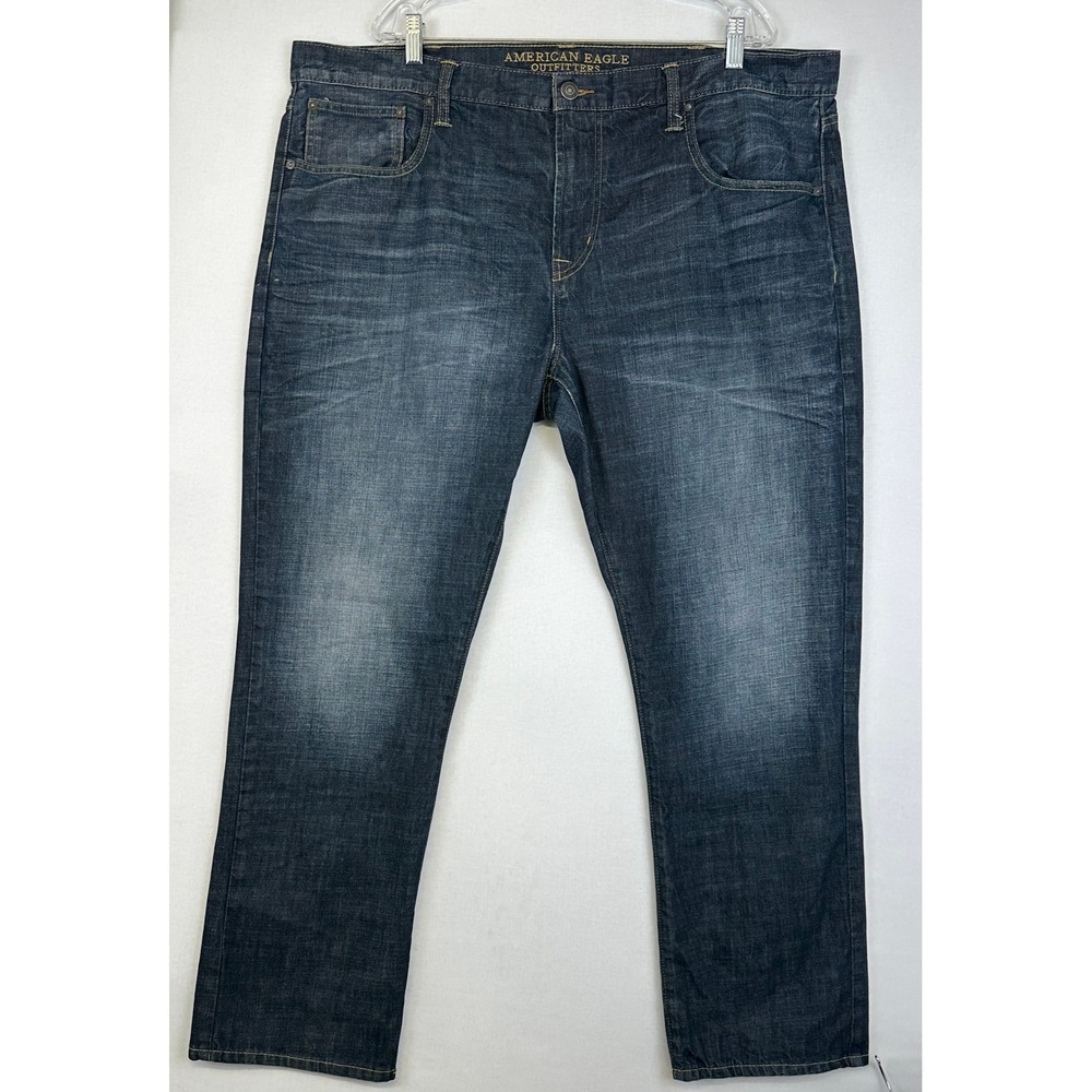 American Eagle Slim Straight Jeans Dark Wash Men's 42x32